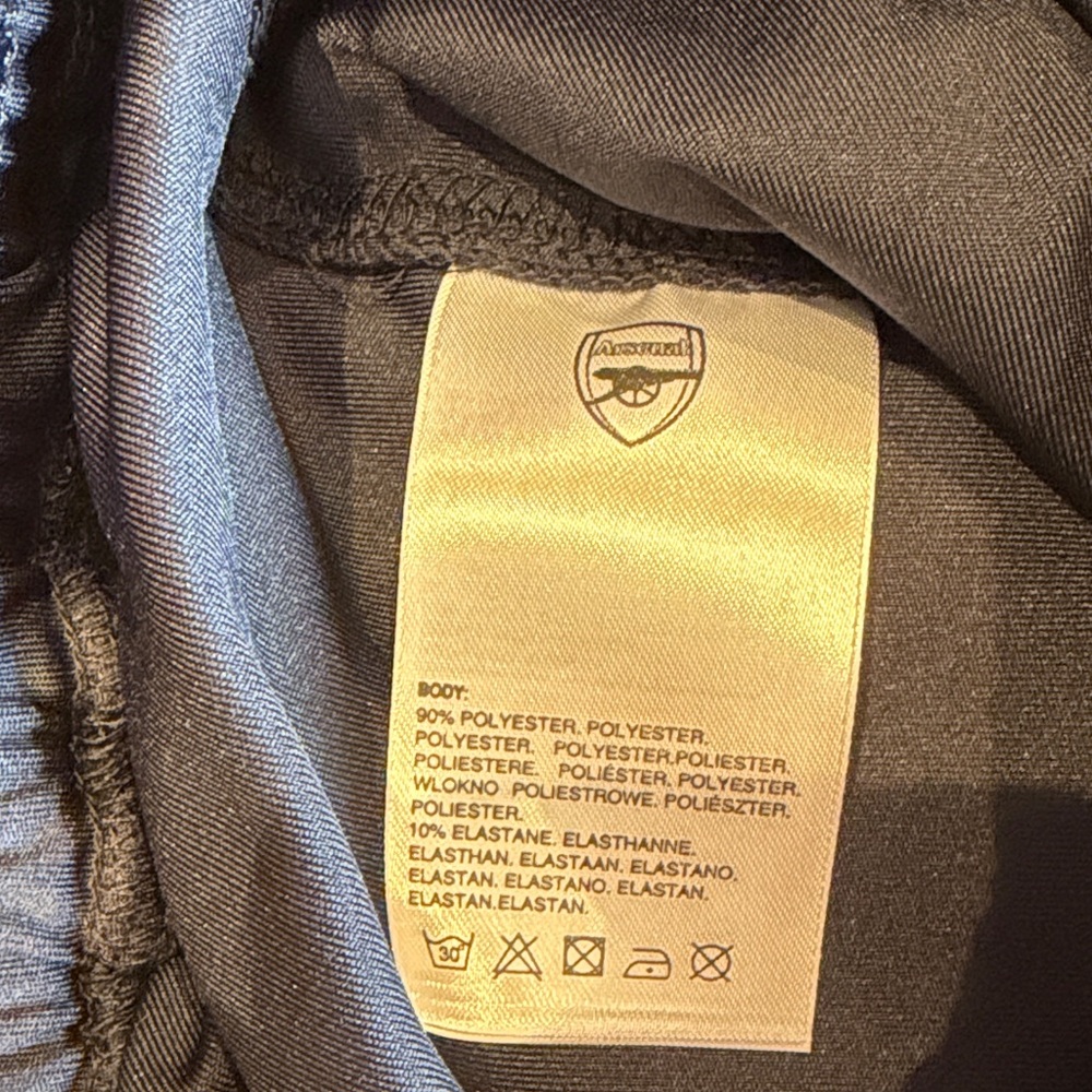Arsenal Navy Joggers Mens size large - Picture 4 of 5